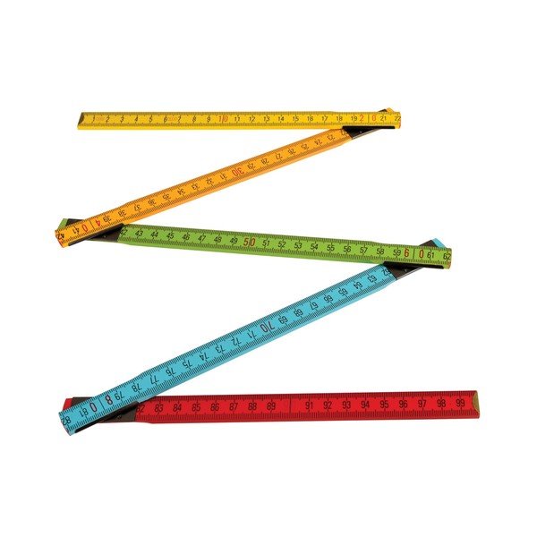 Leseni zložljivi merilni trak Rex London Ruler, 1 m