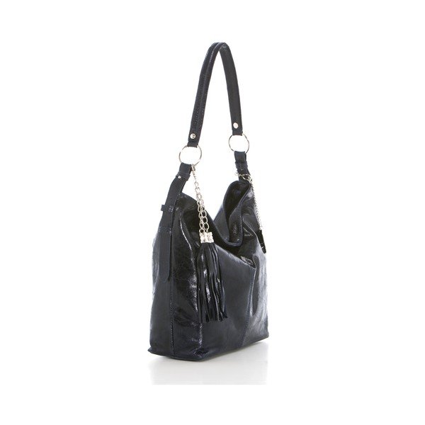 Usnjena torbica Hobo Navy-image-2