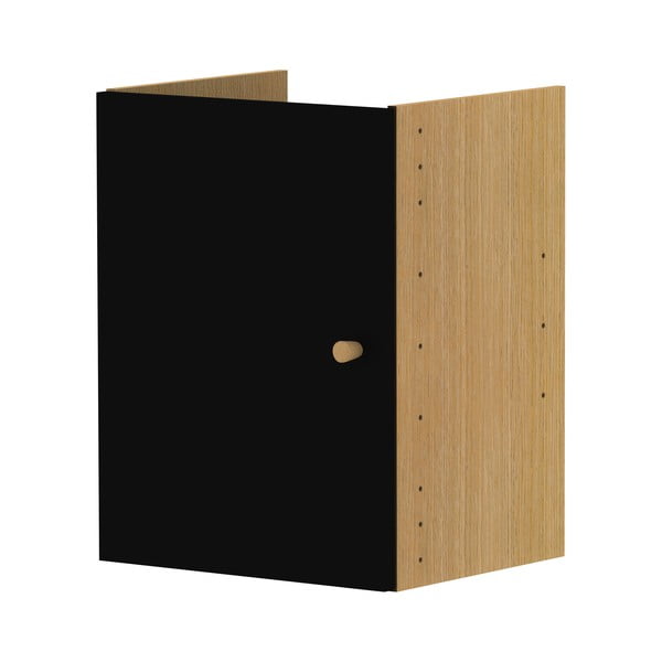 Črna komponenta z vrati 33x43 cm Z Cube - Tenzo