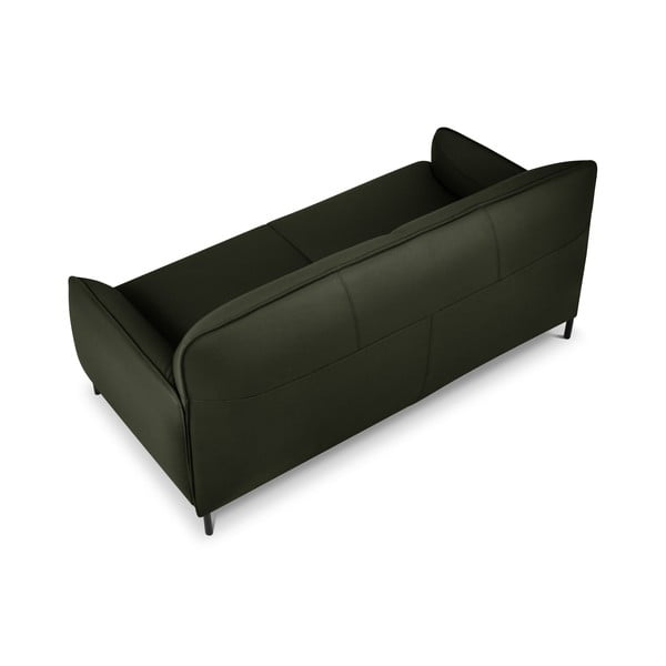 Zelena usnjena sedežna garnitura Windsor & Co Sofas Neso, 175 x 90 cm-image-3