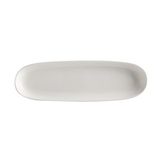 Bel porcelanast krožnik Maxwell & Williams Basic, 40 x 12,5 cm