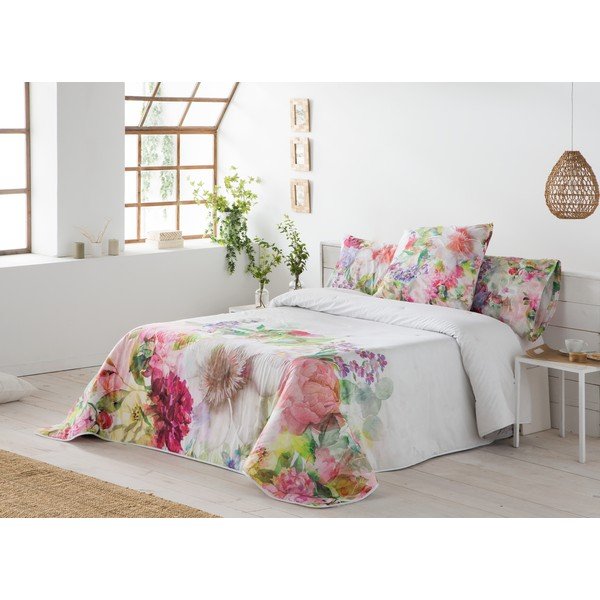 Prevleka za zakonsko posteljo Ethere Peony, 270 x 250 cm-image-3