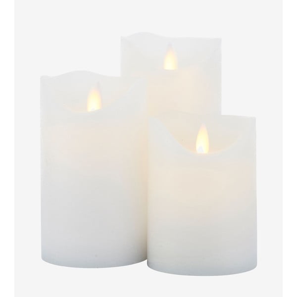 LED sveče v kompletu 3 ks (višina 15 cm) Sara Exclusive – Sirius-image-2