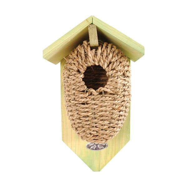 Ptičja hišica iz morske trave Esschert Design, višina 26,2 cm-image-2