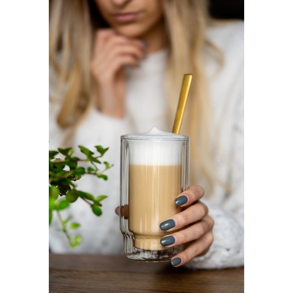 Komplet 2 kozarcev z dvojno steno Vialli Design, 300 ml-image-3