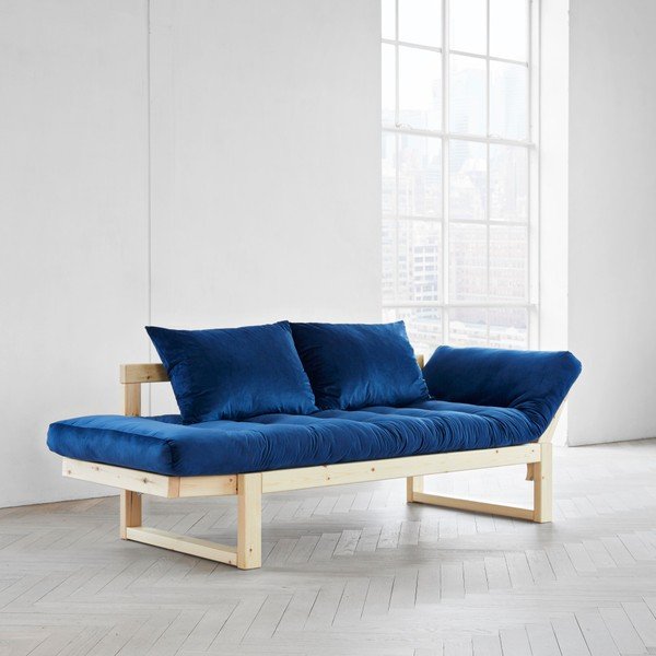 Spremenljiv kavč Karup Edge Natural/Velvet Navy-image-2