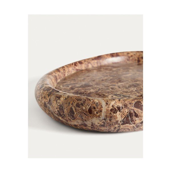 Marmorni dekorativni pladenj 28x43 cm Lenorel – Kave Home-image-2