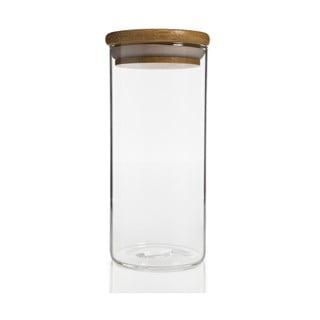 Stekleni kozarec s pokrovom Bambum Bolla, 450 ml