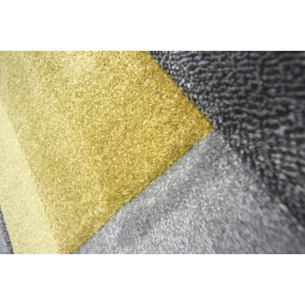 Sivo-rumena preproga Flair Rugs Cosmos, 120 x 170 cm-image-2