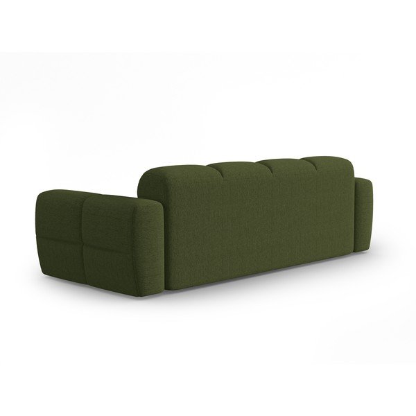 Zelena sedežna garnitura 256 cm Lisa – Micadoni Home-image-3