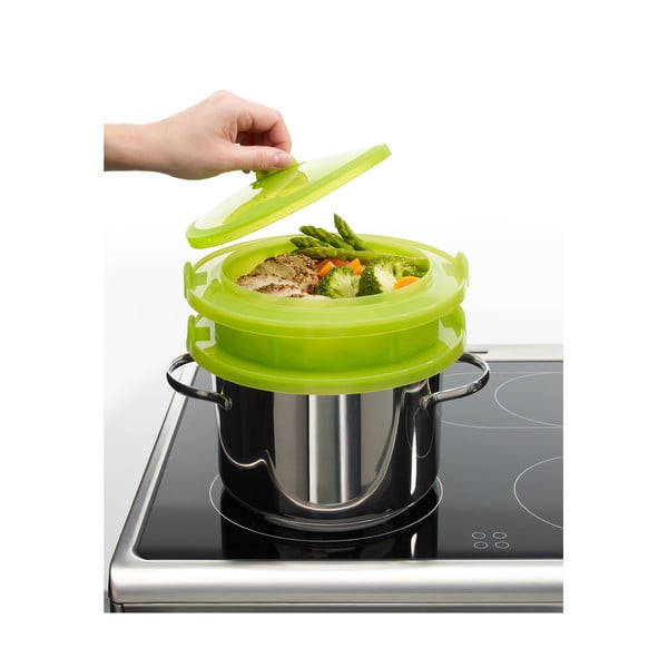 Silikonski pripomoček za kuhanje na pari – Lékué-image-1