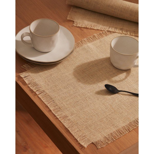 Pogrinjek v kompletu 2 kos 35x50 cm Trisol - Kave Home-image-1