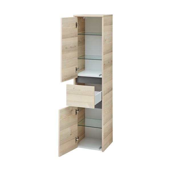 Kopalniška omarica v borovem dekorju v naravni barvi 146x35 cm Quickset 393 – Pelipal-image-2