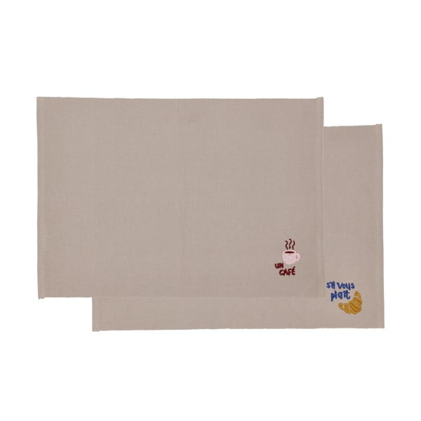 Bombažni pogrinjki v kompletu 2 ks 33x48 cm Bistro – Södahl