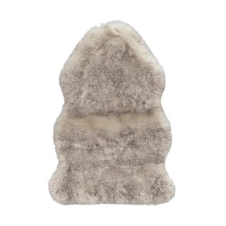 Rjavo umetno krzno Mint Rugs Uni Soft, 60 x 90 cm