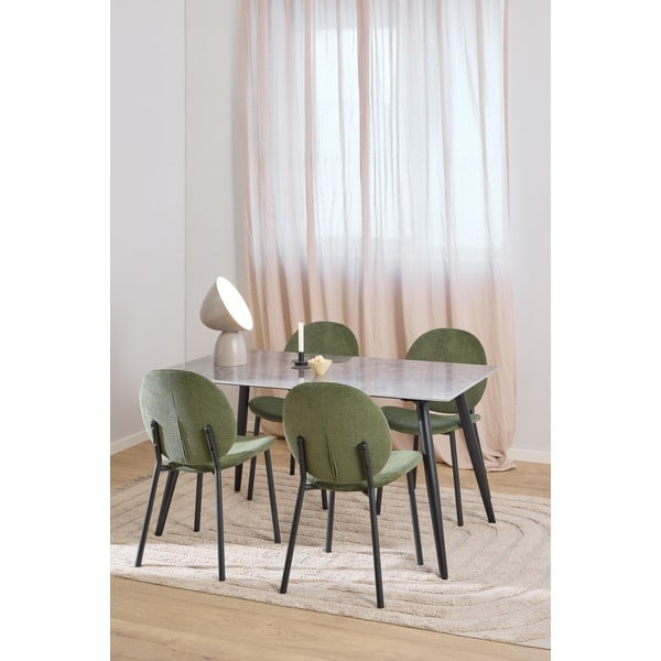 Kaki zelen jedilni stol Cliff – Actona-image-4