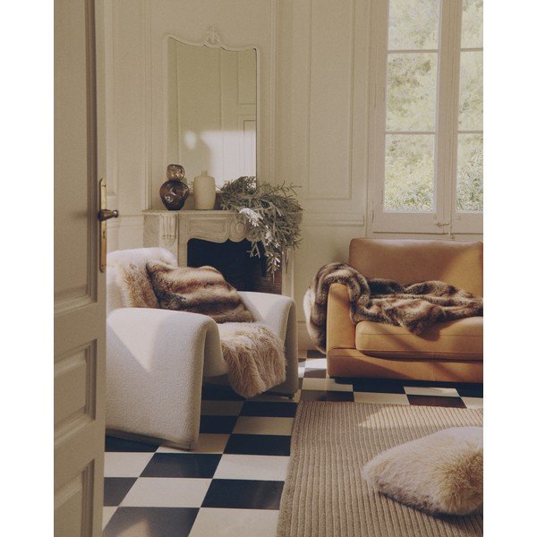 Bež ročno tkana preproga 164,5x235 cm Ardelia – Kave Home-image-1