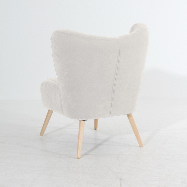 Krem fotelj Max Winzer Sari Velur-image-3