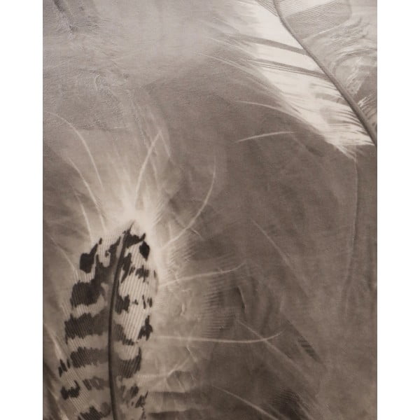 Siva enojna posteljnina iz mikropliša 140x200 cm – My House-image-1