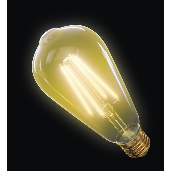 LED žarnica EMOS Vintage ST64 Toplo bela, 4W E27-image-1