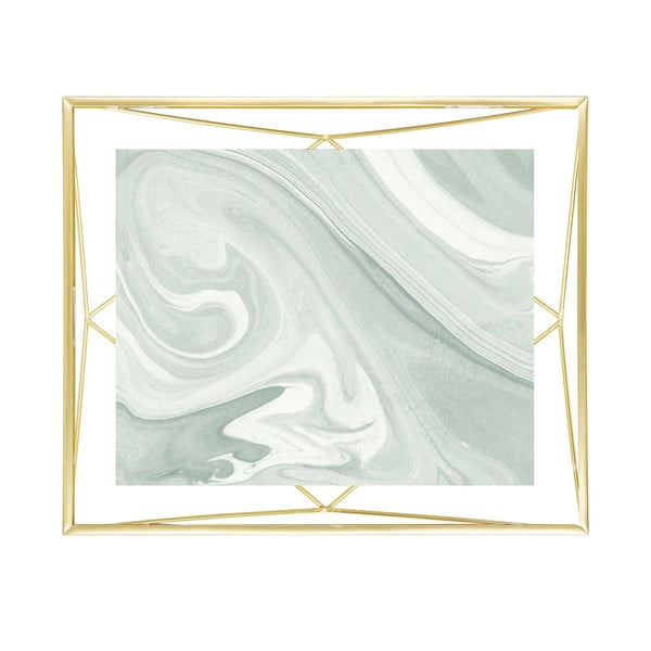 Kovinski stoječ/stenski okvir v zlati barvi 25x30 cm Prisma – Umbra-image-3