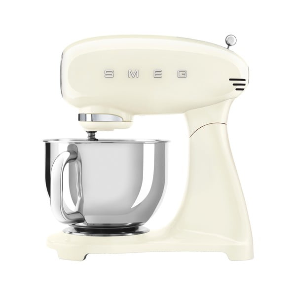 Kremno bel kuhinjski robot Retro Style – SMEG