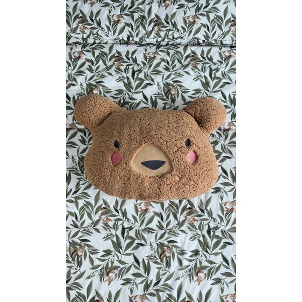 Otroška blazina iz mikropliša Bear – Malomi Kids-image-3