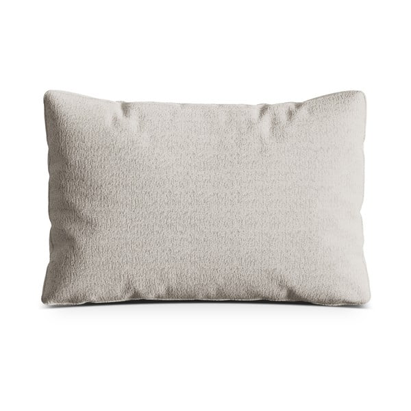 Bež okrasna blazina za sedežno garnituro iz tkanine bouclé Kemi – Cosmopolitan Design