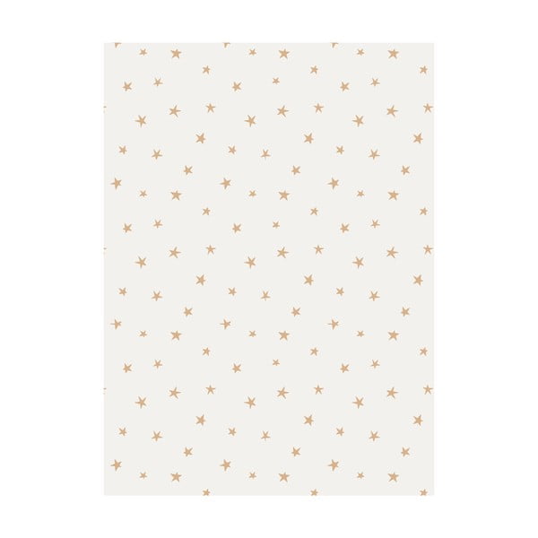 5 listov belega ovojnega papirja eleanor stuart Stars, 50 x 70 cm