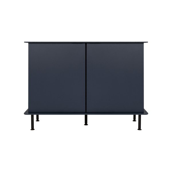 Temno modra komoda z luknjo za kable 120x88x50 cm Suumo – noo.ma-image-2