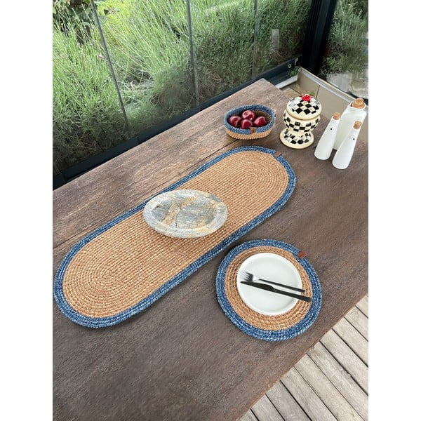 Pogrinjek iz jute ø 33 cm Wicker – Mila Home Luxury-image-2