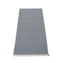 Siv zunanji in notranji tekač 60x150 cm Mono Granit – Pappelina