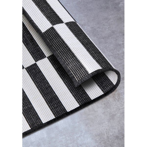 Črno-bel tekač 80x200 cm Viela – Hanse Home-image-1