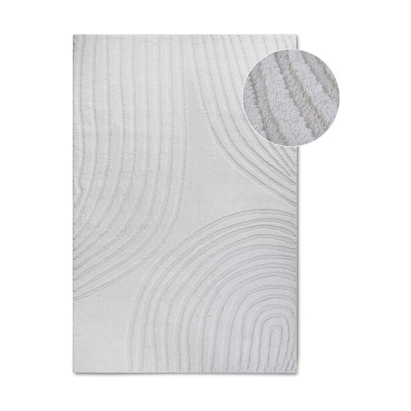 Kremno bela preproga 160x235 cm Pigment Cream White – Elle Decoration