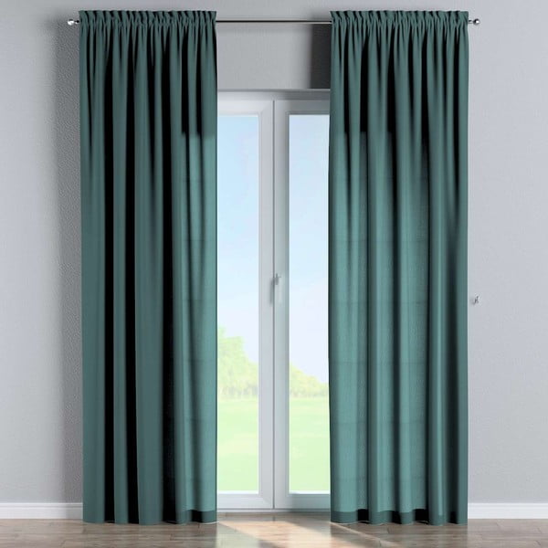 Zelena zavesa 260x130 cm Nature - Yellow Tipi-image-1