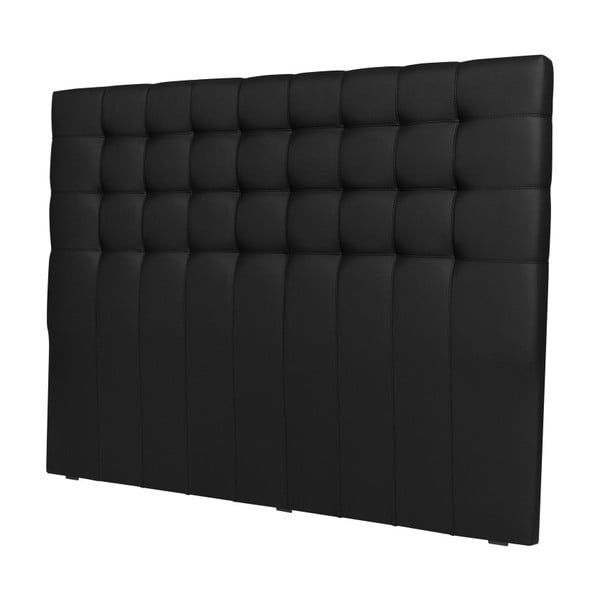 Črna vzglavna deska Windsor & Co Sofas Deimos, 180 x 120 cm