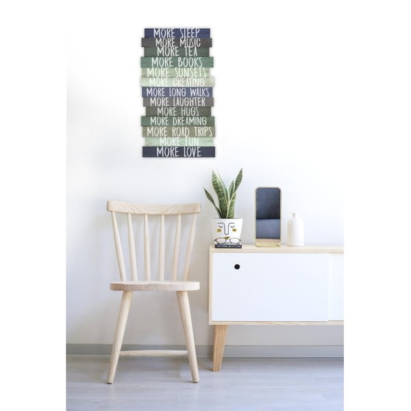 Dekorativni znak 30x50 cm I Want More – Really Nice Things-image-2