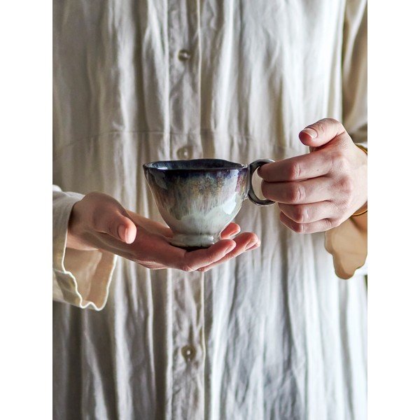 Bež skodelica iz kamenine 175 ml Imogen – Bloomingville-image-2