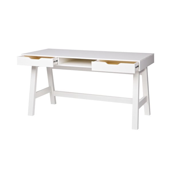 Bela pisalna miza WOOOD Nikki-image-4