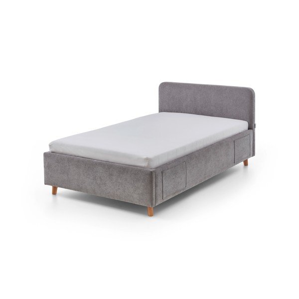 Siva otroška postelja brez letvenega dna 120x200 cm Cosy – Meise Möbel-image-4