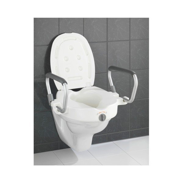 Nastavek za WC školjko z naslonjali za roke za starejše Wenko Secura, 47,5 x 55 cm-image-2