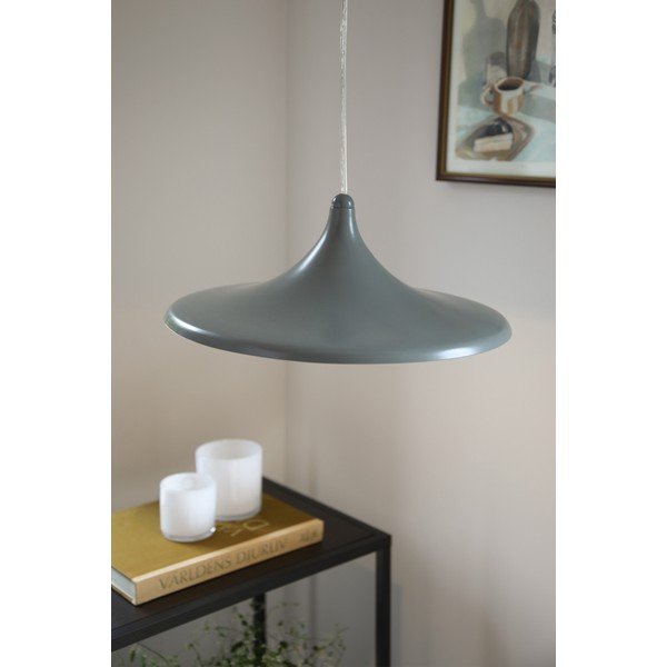 Siva kovinska LED zatemnitvena viseča svetilka ø37x13 cm Beam – Markslöjd-image-1