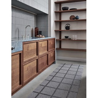Siv zunanji in notranji tekač 70x300 cm Ada Grey – Pappelina