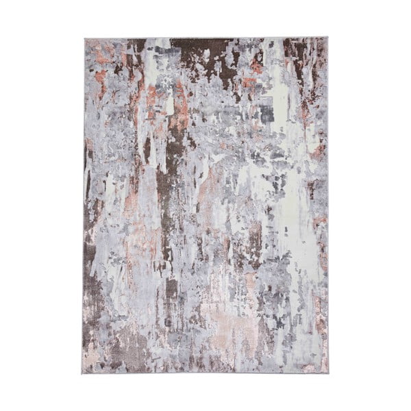 Sivo-roza preproga Think Rugs Apollo, 160 x 220 cm
