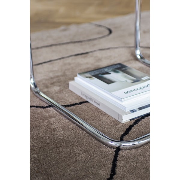 Rjava pralna bombažna preproga 140x200 cm Shadow – Mette Ditmer Denmark-image-3