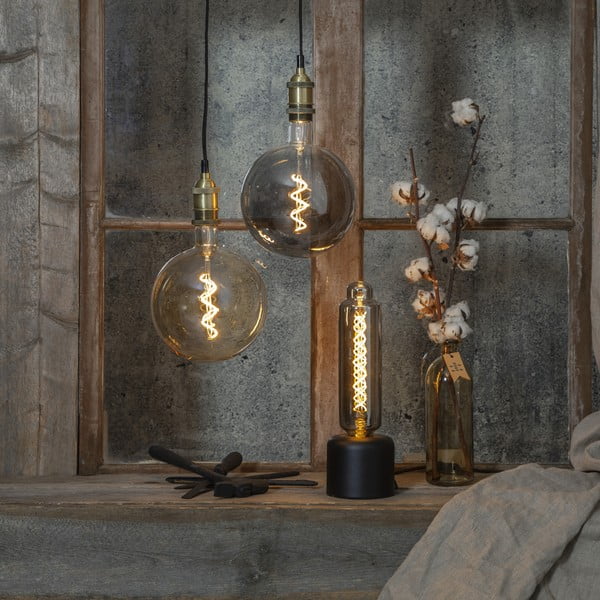 LED zatemnitvena žarnica s toplo svetlobo z žarnico E27, 3 W Industrial Vintage – Star Trading-image-1