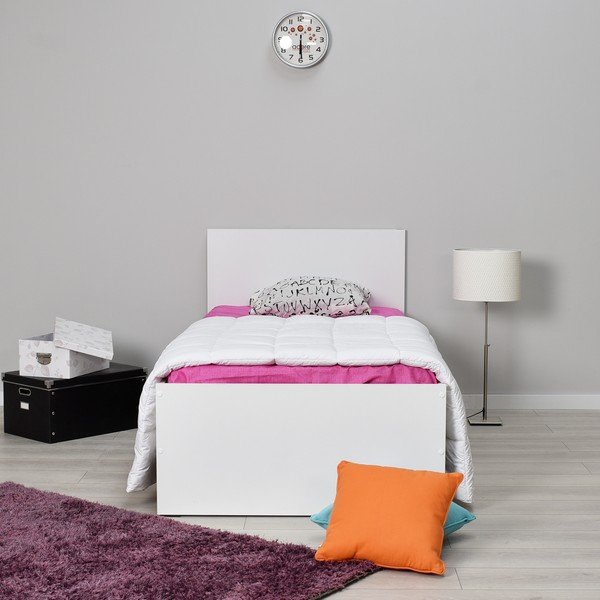 Bela postelja 90x190 cm KRY – Kalune Design-image-4