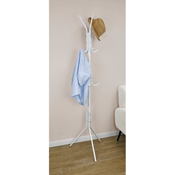 Bel kovinski obešalnik 42x172 cm Jorid – Yes Everyday-image-1