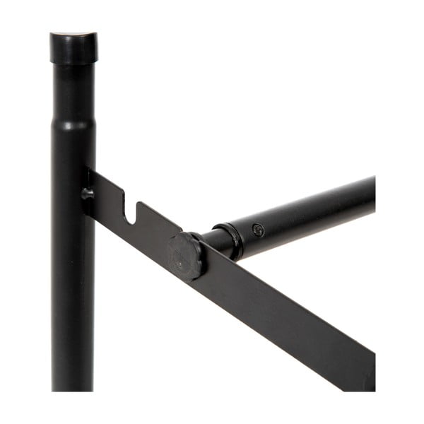 Črno kovinsko teleskopsko stojalo za čevlje – Compactor-image-4