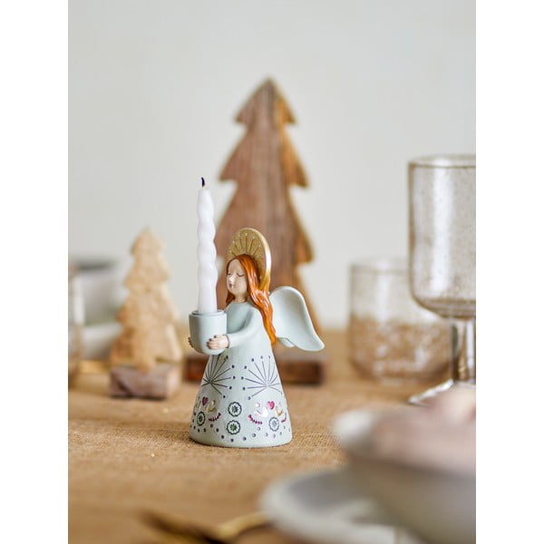 Svečnik iz poliresina Emmelie – Bloomingville-image-2